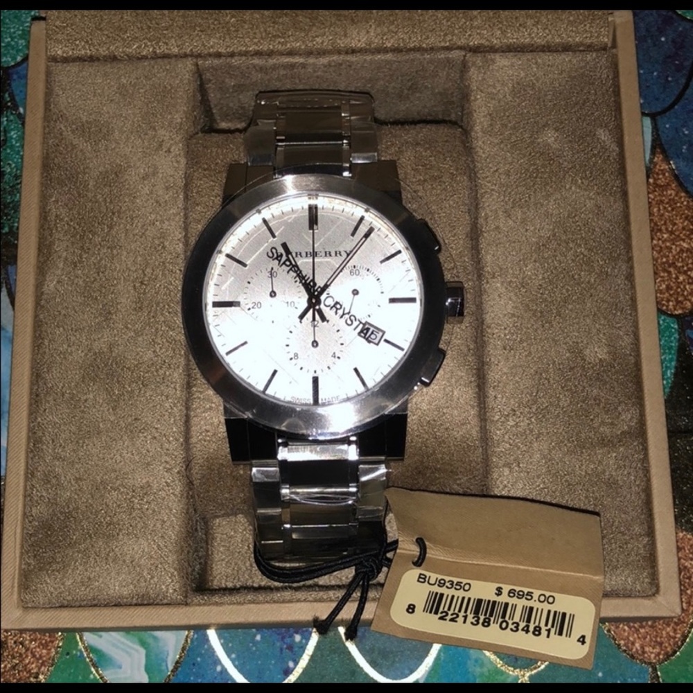 Burberry 42mm City Chronograph Watch